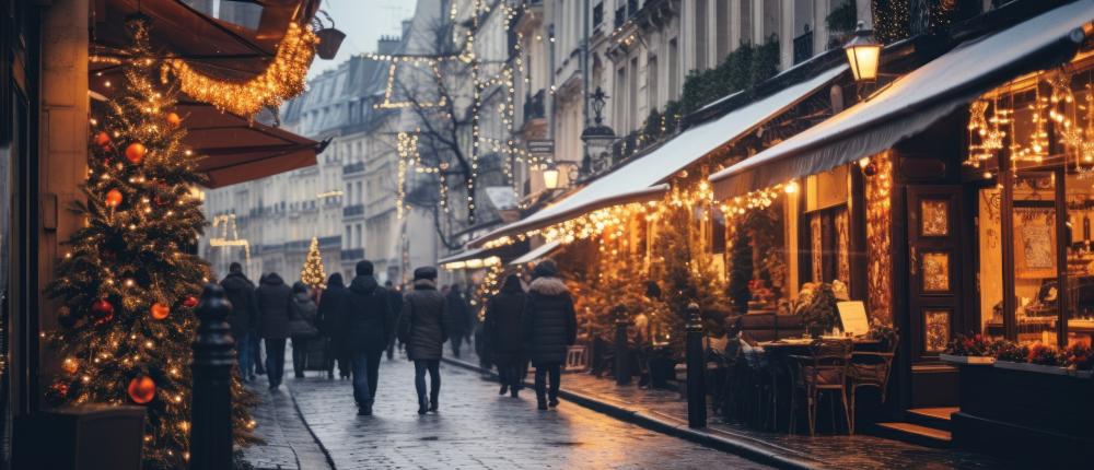 Paris féerique au moment des fêtes de fin d’année